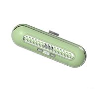Purificateur d'air compact rechargeable pour intérieur de réfrigérateur qui utilise une émission d'ions négatifs vers les molécules (vert)