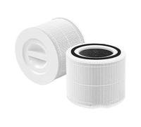 Purificateur D'air, Compatible Avec LEVOIT, Filtre De Rechange 300 - 2 Filtres Core 300, 3 En 1, Équivalent Au 300-RF