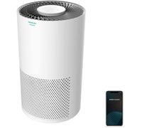 Purificateur d'air de 160 CADR, triple processus de filtration avec filtre de haute efficacité et contrôle par Wi-Fi.
