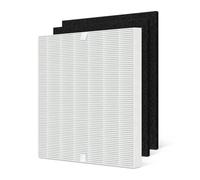 Purificateur d'air de remplacement, compatible avec Coway AP-1512HH, 3 pièces, 1 filtre Hepa, 2 filtres carbone, 380 x 330 x 35 mm/380 x 330 x 5 mm