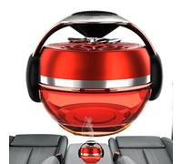 Purificateur d'air de voiture rotatif solaire, diffuseur de voiture solaire | Diffuseur de thérapie par énergie - Décoration de tableau de bord 50 ml, fournitures de parfum, accessoires pour in