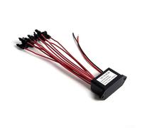 Purificateur d'air domestique générateur d'ions négatifs pour enlever la fumée et la poussière, construction en métal ABS, sortie haute tension 5,0 KV-6,5 KV DC, compatible avec AC standard 220 V/50