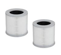 Purificateur d'air domestique HEPA 4, purificateur d'air compact et intelligent H13, filtration HEPA en 3 étapes, charbon actif, compatible avec Xiaomi, remplacement du filtre
