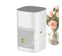 Purificateur d'air - Éliminateur d'odeur pour purificateur d'air de table ionique, alimenté par USB | élimination silencieuse du filtre HEPA et du charbon actif PM2.5 pour chambre de, bureau,