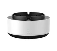 Purificateur d'air et cendrier 2 en 1, cendrier électronique intelligent avec filtre | Désodorisant portable à ions négatifs pour entreprise, voiture, maison, bureau
