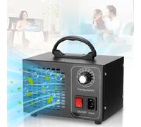 Purificateur d'air générateur d'ozone 60 g/h, usage domestique industriel, élimine les odeurs, stérilisateur au formaldéhyde, désinfectant pour le nettoyage de l'air et de l'eau Silvery