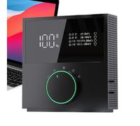 Purificateur D'Air Grandes Pièces - 3 Vitesses Appareil Intelligent Silencieux Avec Affichage LED - Moniteur De Qualité D'Air,Pour Chambre Bureau Spa Yoga Méditation Hôtel Voyage