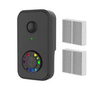 Purificateur d'air ion négatif - Purificateurs d'air portables ioniseur | Mini mini ioniseurs silencieux | Réducteur de filtre d'odeurs Cleaner Quiet for Pets Odeur de bureau Garage pour bureau