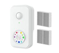 Purificateur d'air ion négatif - Purificateurs d'air portables ioniseur | Mini mini ioniseurs silencieux | Réducteur de filtre d'odeurs Cleaner Quiet for Pets Odeur de bureau Garage pour bureau