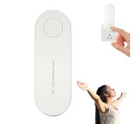 Purificateur d'air ionique Claru enfichable, Purificateur d'air Clairu, Mini purificateur d'air portable enfichable, Sans filtre, Pure et rafraîchit instantanément l'air de la maison (1, Blanc)