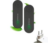 Purificateur d'Air Ionique, Harmonia Divine Purificateur d'Air, Respirez Un Air Vraiment Sain Purifiez Votre Maison Pour Cuisine Chambre Salon Garage Salle De Bain Pour Animaux (Black 2pcs)