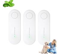 Purificateur d'Air Ionique,Purificateur d'Air à Ion Négatifs,for Harmonie Divine Ultra-Silencieux, Élimine Les Particules - Pour Cuisine, Salon, Chambre (Blanc,3)