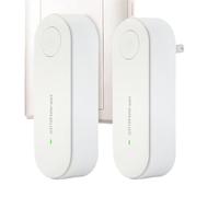 Purificateur D'air Ioniseur Sur Prise, 2Pcs Purificateur d'air à ions négatifs, Générateur D'ions Négatifs, Purificateurs Anti-Acariens Ultrason pour salon, chambre, lieu de travail, salle de bain