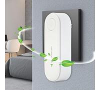 Purificateur D'air Ioniseur Sur Prise - Générateur D'ions Négatifs - Éliminateur De Particules Et Odeurs Silencieux Pour Salon Cuisine Chambre Salle De Bain Bureau Appartement