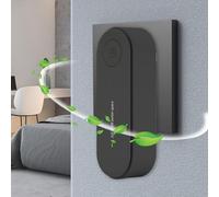 Purificateur D'air Ioniseur Sur Prise - Générateur D'ions Négatifs - Éliminateur De Particules Et Odeurs Silencieux Pour Salon Cuisine Chambre Salle De Bain Bureau Appartement