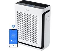 Levoit Purificateur d'air Vital 100S – Smart HEPA 243 m³/h 23 dB, jusqu'à 52 m² – Blanc