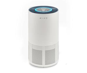 Purificateur d'air Miko, couvrant 135 m², True HEPA H13 avec capteur PM2,5, fonction automatique. 4 vitesses de ventilateur - Élimine jusqu'à 99,97% des particules et allergies pour la maison
