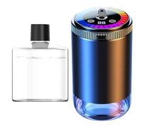 Purificateur d'air portable - Diffuseur pour éclairage ambiant, lampe de projection d'étoiles, kit de parfum rechargeable, appareil en d'aviation | Douche de voyage Spa hommes femmes salle de