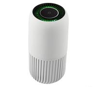 Purificateur d'air portable USB avec filtration haute efficacité, design compact ABS/PP pour voitures, cuisines, salles de bains, cabines, entrée CC 5 V-12 V Type-C (blanc)