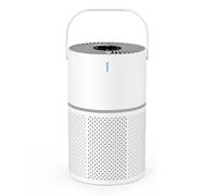 Purificateur d'air pour chambre à coucher, filtres HEPA H13 99,97% de la poussière, trois vitesses de fonctionnement et modes de synchronisation, air d'entrée et de sortie à 360 °, pour les odeurs de