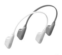 Purificateur d'air pour le cou portable et silencieux pour un nettoyage pratique de l'air à tout moment (noir)
