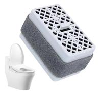 Purificateur d'air pour toilettes - Cube de filtration désodorisant longue durée, cube de filtration avec charbon actif pour toilettes | Pour hôtels, pour restaurants, pour appartements et
