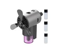 Purificateur d'Air pour Voiture, Ornement Rotatif Anti-Odeurs pour Prise -Cigare en Forme d'Avion, Purificateur d'Air Longue Durée avec 3 Modes de Diffusion pour Berline Caravane Camping-Car