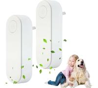 Purificateur D'air, Purificateur D'air Branché, Générateur D'ions Négatifs, Éliminateur de Particules et Odeurs Silencieux Pour Salon Cuisine Chambre Salle de Bain Bureau Appartement Animaux (2)