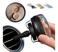 Purificateur d'Air Rotatif pour Voiture, Diffuseur Automobile à Vent, Rafraîchisseur d'Air Dynamique Dragon Multifonction pour Maison, Bureau et Automobile
