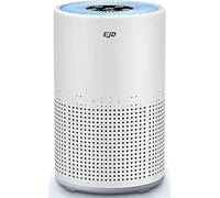 Purificateur d'air silencieux pour chambre à coucher, filtre HEPA H13 à 3 niveaux, 3 vitesses, mode nuit (12 dB) pour éliminer le pollen, la poussière, les squames d'animaux et les odeurs.