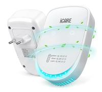 Purificateur d'Air, Silencieux Purificateur d'Air Ionique, Plug-in Negative Ion Purifier avec 3 Modes d'Éclairage LED, Ioniseur d'Air Négatif Sans Ozone pour Chambre, Maison, Salon, Chambre d'Animaux