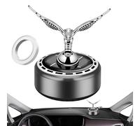 Purificateur d'Air Solaire pour Voiture Rotatif - Rafraîchisseur d'Air Eagle Énergie Solaire pour Auto - Décorations Parfumées et Diffuseur d'Huiles Essentielles pour Intérieur de Voiture et Maison