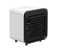 Purificateur d'air Ventilateur climatiseur USB de Refroidissement par Eau Bureau Portable Chambre à Faible Bruit y Compris électrique Nuit RafraîChissez-Vous Rapidement(White)