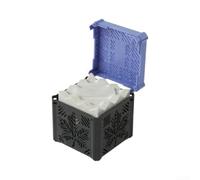 Purificateur d'aquarium en nid d'abeille Bio-Cube 1600 Mesh pour nid | Forte adsorption, élimine la turbidité, fixe l'eau jaune, taille 10 cm, purification rapide