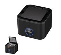 Purificateur de cendrier intelligent avec couvercle à ouverture automatique, aide à l'arrêt HEPA et charbon et filtre négatif, minuterie, ionique,