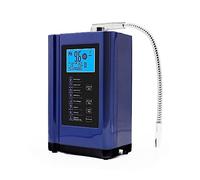 Purificateur de machine générateur d'hydrogène d'ioniseur d'eau alcaline, produit le système filtre à eau d'acide alcalin PH 3.5-10.5 for la maison pour Toute la Maison(Blauw,5 Ti Pt plates)