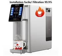 Purificateur d'Eau de Comptoir Hydrofast W100 - Eau Chaude et Ambiante - 8 Températures - Affichage Intelligent - Stérilisation UV