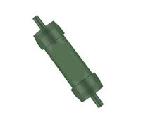 Purificateur d'eau de survie 1 pièce for utilisation d'urgence - Système de filtration micronique for l'eau du robinet et les activités de plein air(Green)