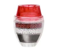 Purificateur d'eau for Robinet de Cuisine, Accessoires for la Maison, purificateur d'eau, Filtre à Charbon Actif, purificateur d'eau Pratique(Red)