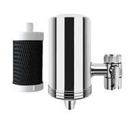 Purificateur d'eau pour évier, filtre à robinet, purificateur de montage sur robinet d'eau du robinet, distributeur d'eau, filtre à eau dure pour réduire le chlore, le calcaire, les métaux P