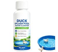 Purificateur Et Clarificateur D'eau Pour Bassin À Canards (1pc) | Clarifiant Pour Mare Aux Canards, Éclaircit Rapidement L'eau Trouble, Sans Danger Pour Le Canards, Traitement Facile À Verser
