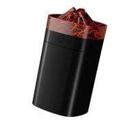 Purificateurs d'air portables 400 ml Petites Brumes froides Humidificateur en forme de volcan LED Veilleuse USB Humidificateur de bureau 2 modes de brume silencieux