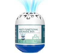 Purificateurs d'air pour environnements domestiques - Purificateur d'évacuation de poussière et d'odeurs de 120 g - Neutralisateur d'odeurs pour salle de bains cuisine, chambre de bureau, sous-sol