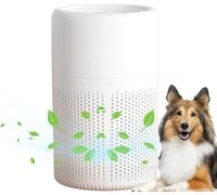 Purificateurs d'air pour la maison et la chambre à coucher - Petit purificateur d'air avec mode veille - Filtre à 3 étapes avec diffuseur d'aromathérapie pour un meilleur sommeil, désodorisant