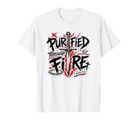 Purifié par Le feu 1 Pierre 1 7 Christian T-Shirt