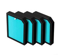 Purifier AP1501 Filtre H13 HEPA Filtre de rechange en trois étapes Filtre à charbon actif haute efficacité, utilisé pour enlever la poussière des squames d'animaux (lot de 4)