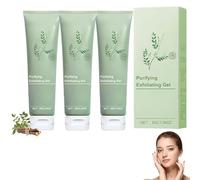 Purifying Exfoliating Gel,Deep Cleansing Body and Face Purifying Scrub Gel,Moisturizing Cleanses Skin Give,Exfoliating Scrub,Deep Cleansing Face and Body Exfoliating Scrub Gel (3Pcs, 30g)