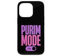 Purim Mode on Funny Purim Jewish Costume Happy Purim Coque pour iPhone 13 Pro