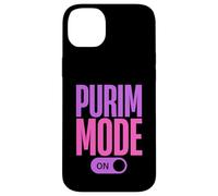Purim Mode on Funny Purim Jewish Costume Happy Purim Coque pour iPhone 14 Plus