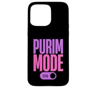 Purim Mode on Funny Purim Jewish Costume Happy Purim Coque pour iPhone 15 Pro Max